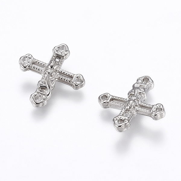 PandaHall CCB Plastic Multi-Strand Links, Cross, Platinum, 20x18x5mm, Hole: 1mm Plastic Cross
PandaHall CCB Plastic Multi-Strand Links, Cross, Platinum, 20x18x5mm, Hole: 1mm Plastic Cross