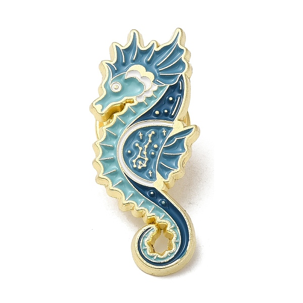 PandaHall Cute Deep Sea Animal Enamel Pins, Badge, Golden Alloy Brooch for Backpack Clothes, Sea Horse, 31x13x1.5mm Alloy+Enamel Sea Horse
PandaHall Cute Deep Sea Animal Enamel Pins, Badge, Golden Alloy Brooch for Backpack Clothes, Sea Horse, 31x13x1.5mm Alloy+Enamel Sea Horse