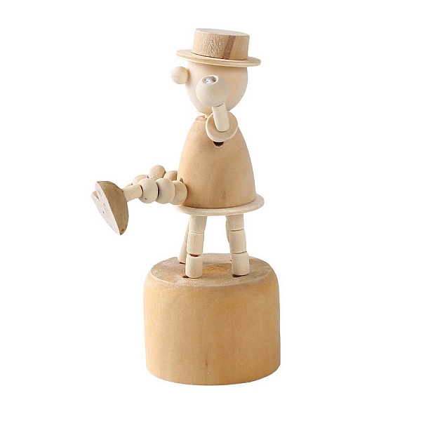 PandaHall Unfinished Wood Display Decorations, Figurine, for Home Decoration, Human, 105mm Wood Human
PandaHall Unfinished Wood Display Decorations, Figurine, for Home Decoration, Human, 105mm Wood Human