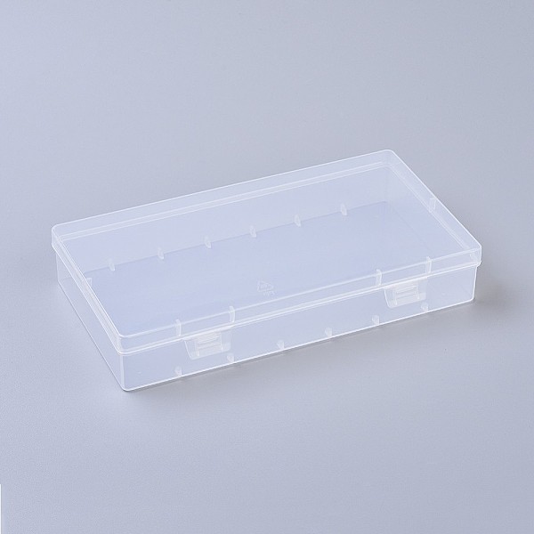 PandaHall Plastic Boxes, Bead Storage Containers, Rectangle, Clear, 20.4x11.4x3.6cm Plastic Rectangle Clear
PandaHall Plastic Boxes, Bead Storage Containers, Rectangle, Clear, 20.4x11.4x3.6cm Plastic Rectangle Clear