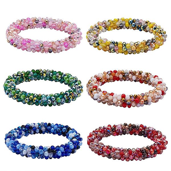 PandaHall 6Pcs 6 Colors Glass Beaded Crochet Stretch Bracelets Set, Fashion Nepal Bracelets for Women, Mixed Color, Inner Diameter: 1-7/8..., Multicolor
PandaHall 6Pcs 6 Colors Glass Beaded Crochet Stretch Bracelets Set, Fashion Nepal Bracelets for Women, Mixed Color, Inner Diameter: 1-7/8..., Multicolor