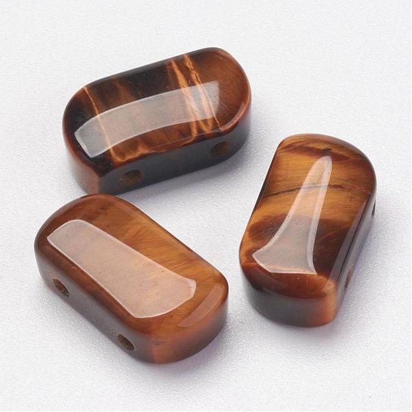 PandaHall Natural Tiger Eye Multi-Strand Links, Rectangle, 16x9x6mm, Hole: 2mm Tiger Eye Rectangle
PandaHall Natural Tiger Eye Multi-Strand Links, Rectangle, 16x9x6mm, Hole: 2mm Tiger Eye Rectangle