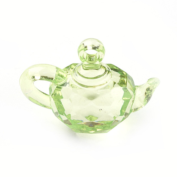 PandaHall Transparent Acrylic Pendants, Teapot, Yellow Green, 24.5x33x17mm, Hole: 3mm, about 115pcs/500g Acrylic Others Green
PandaHall Transparent Acrylic Pendants, Teapot, Yellow Green, 24.5x33x17mm, Hole: 3mm, about 115pcs/500g Acrylic Others Green