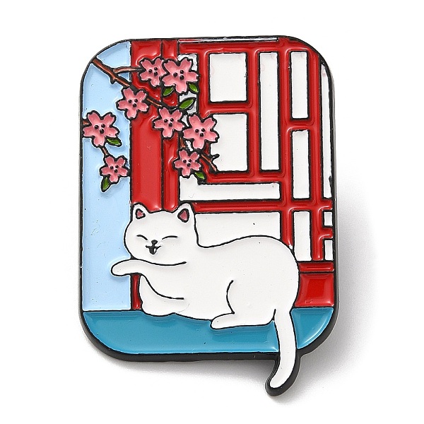 PandaHall Chinese Style Forbidden City & Cat Theme Enamel Pin, Black Zin Alloy Brooch for Backpack Clothes, White, 36x25x2mm Alloy+Enamel...
PandaHall Chinese Style Forbidden City & Cat Theme Enamel Pin, Black Zin Alloy Brooch for Backpack Clothes, White, 36x25x2mm Alloy+Enamel...