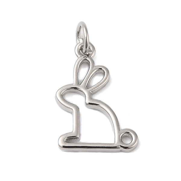 PandaHall Rack Plating Brass Pendants, Cadmium Free & Lead Free, Long-Lasting Plated, Rabbit, Platinum, 17.5x11.5x1.4mm, Hole: 5mm Brass...
PandaHall Rack Plating Brass Pendants, Cadmium Free & Lead Free, Long-Lasting Plated, Rabbit, Platinum, 17.5x11.5x1.4mm, Hole: 5mm Brass...