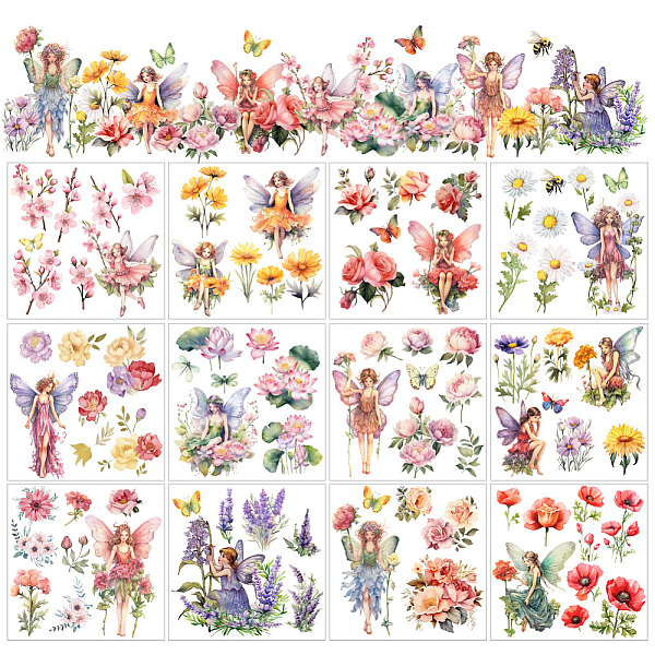 PandaHall AHANDMAKER 12 Sheets Flower Fairy Rub on Transfer Flowers & Flower Fairy Rub on Transfer Stickers Spring Summer Rub on Decal...
PandaHall AHANDMAKER 12 Sheets Flower Fairy Rub on Transfer Flowers & Flower Fairy Rub on Transfer Stickers Spring Summer Rub on Decal...