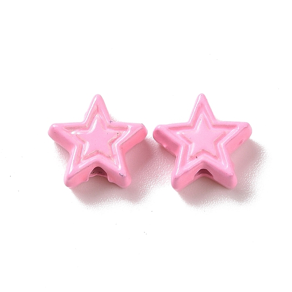 PandaHall Spray Painted Alloy Beads, Star, Pink, 7x7.5x3.2mm, Hole: 1.2mm Alloy Star Pink
PandaHall Spray Painted Alloy Beads, Star, Pink, 7x7.5x3.2mm, Hole: 1.2mm Alloy Star Pink