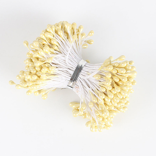 PandaHall Eco-Friendly Matte Gypsum Flower Core, Double Heads Flower Stamen Pistil, for Artificial Flower Making, Scrapbook, Home Decoration...
PandaHall Eco-Friendly Matte Gypsum Flower Core, Double Heads Flower Stamen Pistil, for Artificial Flower Making, Scrapbook, Home Decoration...