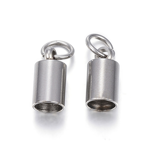 PandaHall 201 Stainless Steel Cord Ends, End Caps, Column, Stainless Steel Color, 10x5mm, Hole: 3.5mm, Inner Diameter: 4.2mm 201 Stainless...
PandaHall 201 Stainless Steel Cord Ends, End Caps, Column, Stainless Steel Color, 10x5mm, Hole: 3.5mm, Inner Diameter: 4.2mm 201 Stainless...