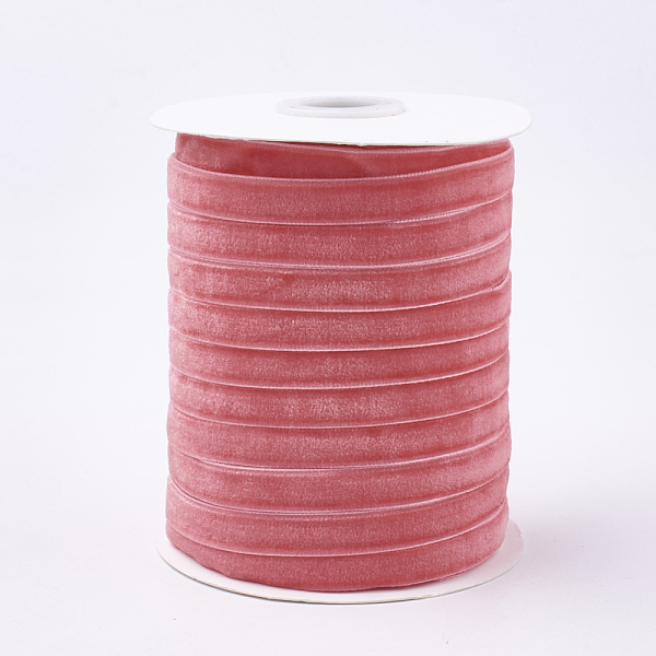 PandaHall Single Face Velvet Ribbon, Pink, 3/8 inch(9.5~10mm), about 50yards/roll(45.72m/roll) Velvet None Pink
PandaHall Single Face Velvet Ribbon, Pink, 3/8 inch(9.5~10mm), about 50yards/roll(45.72m/roll) Velvet None Pink