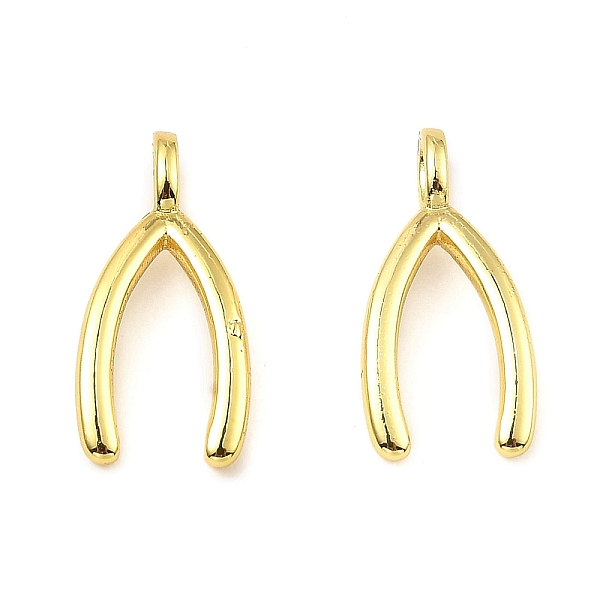 PandaHall Brass Pendants, Long-Lasting Plated, Lead Free & Cadmium Free, Wishbone Charm, Real 18K Gold Plated, 17x8.5x1.8mm, Hole: 3x2mm...
PandaHall Brass Pendants, Long-Lasting Plated, Lead Free & Cadmium Free, Wishbone Charm, Real 18K Gold Plated, 17x8.5x1.8mm, Hole: 3x2mm...