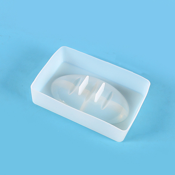 PandaHall DIY Silicone Soap Holder Molds, Resin Casting Molds, Clay Craft Mold Tools, White, Rectangle, 125x95x25mm Silicone Rectangle White
PandaHall DIY Silicone Soap Holder Molds, Resin Casting Molds, Clay Craft Mold Tools, White, Rectangle, 125x95x25mm Silicone Rectangle White