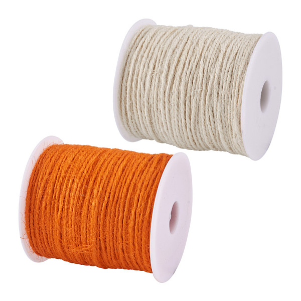 PandaHall Craftdady 2Rolls 2 Colors Earthy Colored Jute Cord, Jute String, Jute Twine, for DIY Macrame Crafting, Mixed Color, 2mm, , about..., Multicolor
PandaHall Craftdady 2Rolls 2 Colors Earthy Colored Jute Cord, Jute String, Jute Twine, for DIY Macrame Crafting, Mixed Color, 2mm, , about..., Multicolor