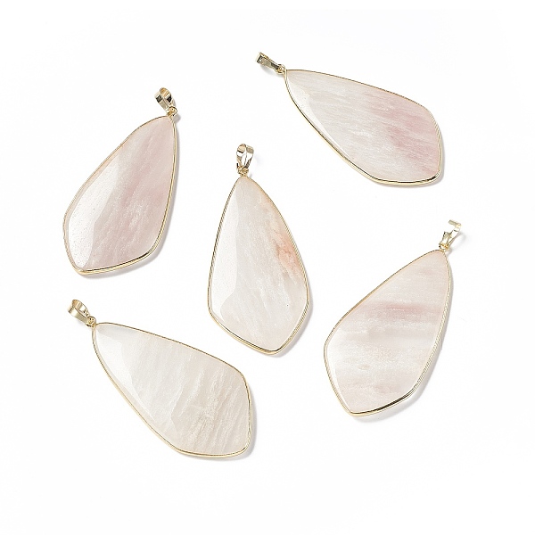 PandaHall Natural Quartz Crystal Big Pendants, Rock Crystal, Teardrop Charms, with Rack Plating Golden Tone Brass Findings, Cadmium Free &...
PandaHall Natural Quartz Crystal Big Pendants, Rock Crystal, Teardrop Charms, with Rack Plating Golden Tone Brass Findings, Cadmium Free &...