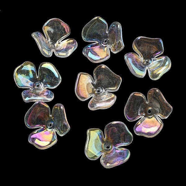 PandaHall AB Color Plated Acrylic Beads, Flower, Clear AB, 23x21.5x8.5mm, Hole: 1.6mm Acrylic Flower White
PandaHall AB Color Plated Acrylic Beads, Flower, Clear AB, 23x21.5x8.5mm, Hole: 1.6mm Acrylic Flower White