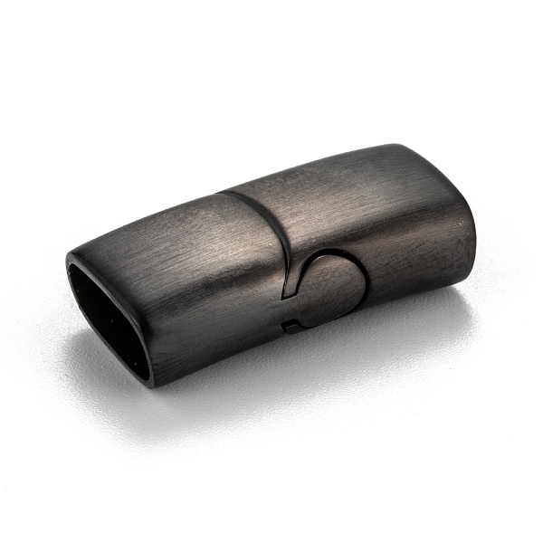 PandaHall 316 Surgical Stainless Steel Magnetic Clasps with Glue-in Ends, Frosted, Rectangle, Matte Gunmetal Color, 24.5x12x7mm, Hole...
PandaHall 316 Surgical Stainless Steel Magnetic Clasps with Glue-in Ends, Frosted, Rectangle, Matte Gunmetal Color, 24.5x12x7mm, Hole...
