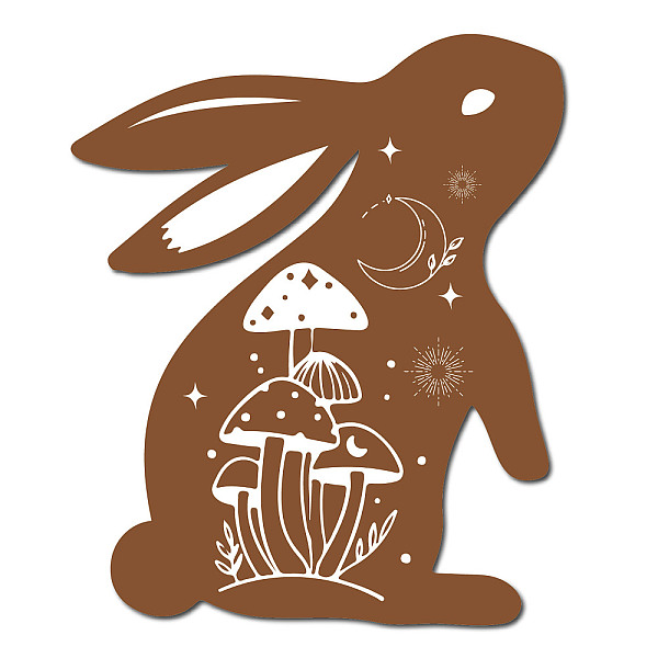 PandaHall Creative Natural Wooden Wall Hanging Decoration, Wall Art Ornament, with Hook Hanger, Rabbit, Mushroom Pattern, 250x300x6mm Wood..., Brown
PandaHall Creative Natural Wooden Wall Hanging Decoration, Wall Art Ornament, with Hook Hanger, Rabbit, Mushroom Pattern, 250x300x6mm Wood..., Brown
