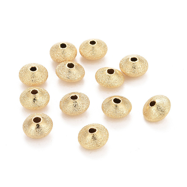 PandaHall Eco-Friendly Brass Beads, Long-Lasting Plated, Lead Free & Cadmium Free, Bicone, Real 24K Gold Plated, 7.5x4mm, Hole: 1.5mm Brass...
PandaHall Eco-Friendly Brass Beads, Long-Lasting Plated, Lead Free & Cadmium Free, Bicone, Real 24K Gold Plated, 7.5x4mm, Hole: 1.5mm Brass...