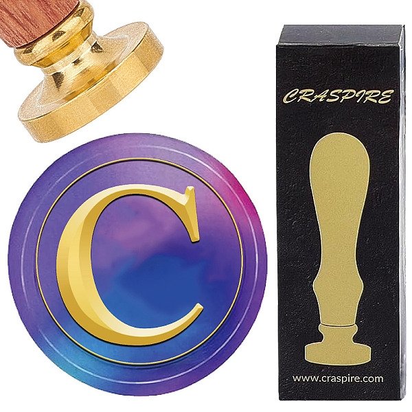 PandaHall CRASPIRE Initial Alphabets C Wax Seal Stamps Letter Vintage Removable Brass Sealing Stamp Heads 25mm Copper with Wooden Handle for...
PandaHall CRASPIRE Initial Alphabets C Wax Seal Stamps Letter Vintage Removable Brass Sealing Stamp Heads 25mm Copper with Wooden Handle for...