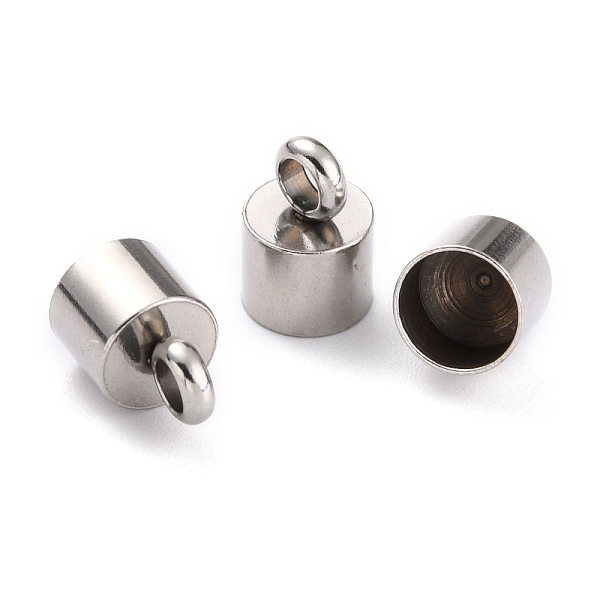 PandaHall 304 Stainless Steel Cord Ends, End Caps, Stainless Steel Color, 12x8mm, Hole: 3mm, Inner Diameter: 7mm 304 Stainless Steel
PandaHall 304 Stainless Steel Cord Ends, End Caps, Stainless Steel Color, 12x8mm, Hole: 3mm, Inner Diameter: 7mm 304 Stainless Steel
