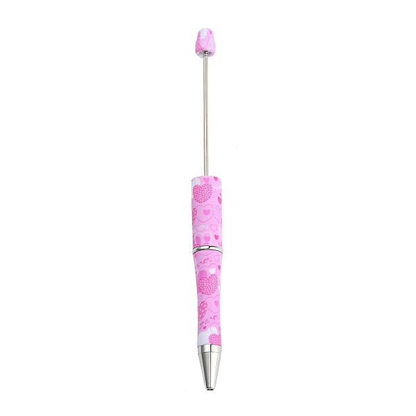 PandaHall Valentine's Day Theme Heart Pattern Plastic with Iron Ball-Point Pen, Beadable Pen, for DIY Personalized Pen with Jewelry Beads...
PandaHall Valentine's Day Theme Heart Pattern Plastic with Iron Ball-Point Pen, Beadable Pen, for DIY Personalized Pen with Jewelry Beads...