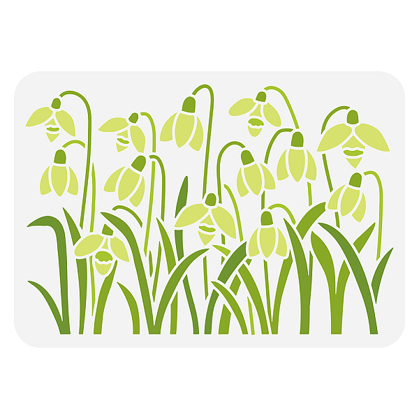 PandaHall Plastic Drawing Painting Stencils Templates, for Painting on Scrapbook Fabric Tiles Floor Furniture Wood, Rectangle, Flower...
PandaHall Plastic Drawing Painting Stencils Templates, for Painting on Scrapbook Fabric Tiles Floor Furniture Wood, Rectangle, Flower...