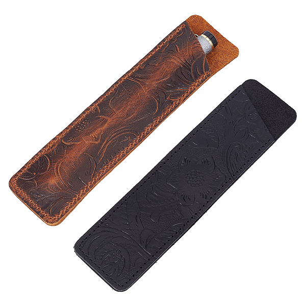 PandaHall AHADERMAKER 2Pcs 2 Style Flower Pattern Leather Pen Holders, Single Pen Sleeve, Fountain Pen Pouch, Rectangle, Mixed Color..., Multicolor
PandaHall AHADERMAKER 2Pcs 2 Style Flower Pattern Leather Pen Holders, Single Pen Sleeve, Fountain Pen Pouch, Rectangle, Mixed Color..., Multicolor