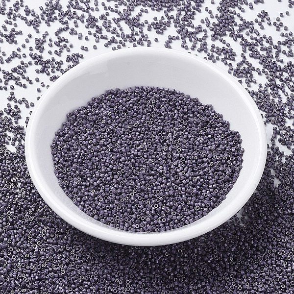 PandaHall MIYUKI Delica Beads, Cylinder, Japanese Seed Beads, 11/0, (DB1174) Galvanized Matte Eggplant, 1.3x1.6mm, Hole: 0.8mm, about..., Purple
PandaHall MIYUKI Delica Beads, Cylinder, Japanese Seed Beads, 11/0, (DB1174) Galvanized Matte Eggplant, 1.3x1.6mm, Hole: 0.8mm, about..., Purple