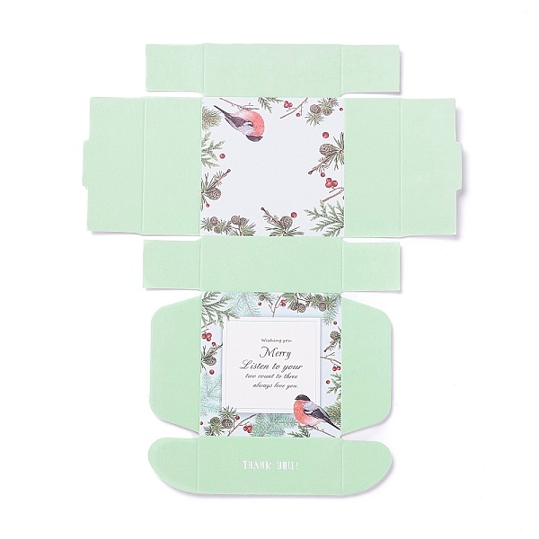 PandaHall Creative Folding Wedding Candy Cardboard Box, Small Paper Gift Boxes, for Handmade Soap and Trinkets, Bird Pattern, 7.7x7.6x3.1cm...
PandaHall Creative Folding Wedding Candy Cardboard Box, Small Paper Gift Boxes, for Handmade Soap and Trinkets, Bird Pattern, 7.7x7.6x3.1cm...