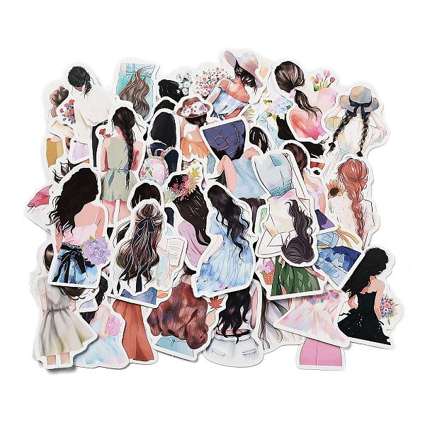 PandaHall 50Pcs Paper Stickers, for DIY Scrapbooking, Journal Decoration, Girls, Mixed Color, 55~71x34~45x0.1mm, about 50Pcs/Bag Paper Human..., Multicolor
PandaHall 50Pcs Paper Stickers, for DIY Scrapbooking, Journal Decoration, Girls, Mixed Color, 55~71x34~45x0.1mm, about 50Pcs/Bag Paper Human..., Multicolor