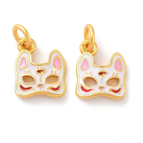 PandaHall Alloy Enamel Charms, with Jump Ring, Golden, Cat Charm, White, 13x11x3mm, Hole: 3mm Alloy+Enamel Cat Shape White
PandaHall Alloy Enamel Charms, with Jump Ring, Golden, Cat Charm, White, 13x11x3mm, Hole: 3mm Alloy+Enamel Cat Shape White