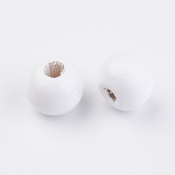 PandaHall Natural Wood Beads, Dyed, Round, White, 8x7mm, Hole: 2~3mm, about 2770pcs/500g Wood Round White
PandaHall Natural Wood Beads, Dyed, Round, White, 8x7mm, Hole: 2~3mm, about 2770pcs/500g Wood Round White
