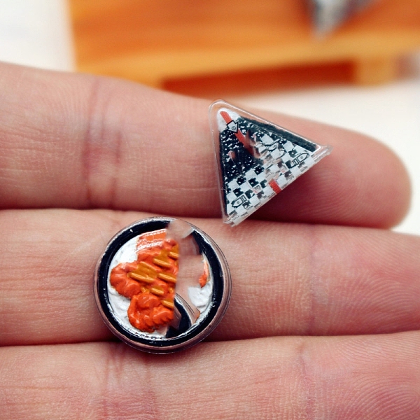 PandaHall Resin Sushi Bento Box, for Dollhouse Accessories Pretending Prop Decorations, Colorful, 15~16x15~16x6mm Resin Sushi
PandaHall Resin Sushi Bento Box, for Dollhouse Accessories Pretending Prop Decorations, Colorful, 15~16x15~16x6mm Resin Sushi