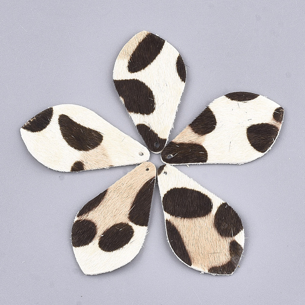PandaHall Eco-Friendly Cowhide Pendants, Teardrop with Leopard Print, Beige, 38x21x1mm, Hole: 1.5mm Leather Teardrop Yellow
PandaHall Eco-Friendly Cowhide Pendants, Teardrop with Leopard Print, Beige, 38x21x1mm, Hole: 1.5mm Leather Teardrop Yellow