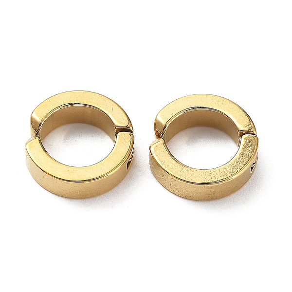 PandaHall Ion Plating(IP) 201 Stainless Steel Cuff Earring, Ring, Golden, 13.5x13.5x4mm 201 Stainless Steel
PandaHall Ion Plating(IP) 201 Stainless Steel Cuff Earring, Ring, Golden, 13.5x13.5x4mm 201 Stainless Steel