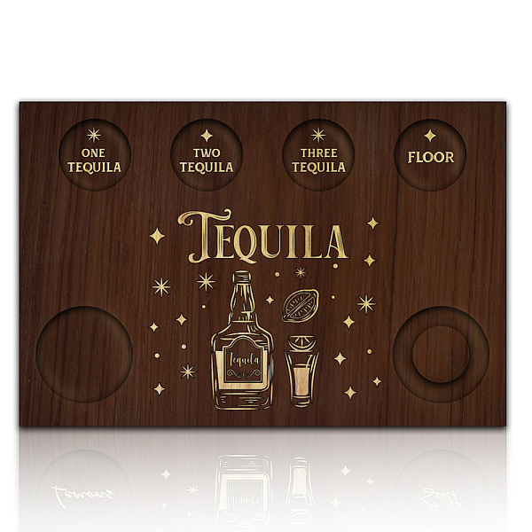 PandaHall Wood Shot Glasses Tray, Wine Cup Holder, Rectangle, Bottle, 200x300x12.5mm Wood Bottle
PandaHall Wood Shot Glasses Tray, Wine Cup Holder, Rectangle, Bottle, 200x300x12.5mm Wood Bottle