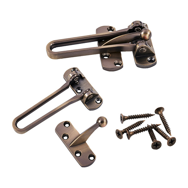 PandaHall Zinc Alloy Swing Bar Door Lock, Anti-Theft Clasp Back Locking Accessories, Antique Bronze, 100x63x21mm, Hole: 4.5mm Alloy
PandaHall Zinc Alloy Swing Bar Door Lock, Anti-Theft Clasp Back Locking Accessories, Antique Bronze, 100x63x21mm, Hole: 4.5mm Alloy