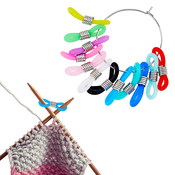 PandaHall DICOSMETIC 24pcs Needle Stitch Stoppers Crochet Knitting Stoppers Crochet Project Keeper Needle Point Protectors Needle Minder..., Multicolor
PandaHall DICOSMETIC 24pcs Needle Stitch Stoppers Crochet Knitting Stoppers Crochet Project Keeper Needle Point Protectors Needle Minder..., Multicolor