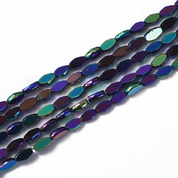 PandaHall Rainbow Electroplate Glass Beads Strands, Faceted, Oval, Multi-color Plated, 8x4.5x2mm, Hole: 0.9mm, about 60pcs/strand, 17.72''...
PandaHall Rainbow Electroplate Glass Beads Strands, Faceted, Oval, Multi-color Plated, 8x4.5x2mm, Hole: 0.9mm, about 60pcs/strand, 17.72''...