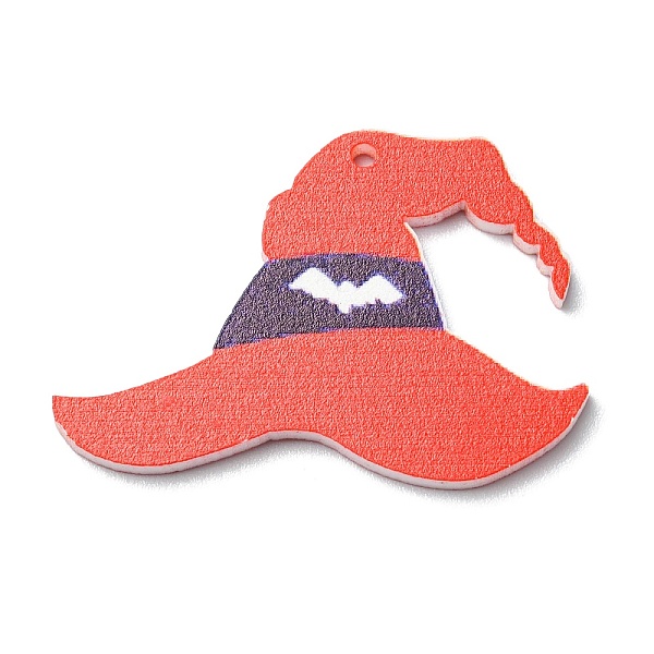 PandaHall Opaque Acrylic Pendants, Halloween Witch Hat Charms, Red, 25x37.5x2.5mm, Hole: 1.5mm Acrylic Hat Red
PandaHall Opaque Acrylic Pendants, Halloween Witch Hat Charms, Red, 25x37.5x2.5mm, Hole: 1.5mm Acrylic Hat Red