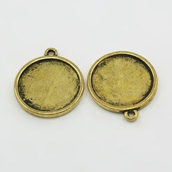 PandaHall Tibetan Style Alloy Pendant Cabochons Settings, Cadmium Free & Nickel Free & Lead Free, Plain Edge Bezel Cups, Flat Round, Antique...
PandaHall Tibetan Style Alloy Pendant Cabochons Settings, Cadmium Free & Nickel Free & Lead Free, Plain Edge Bezel Cups, Flat Round, Antique...