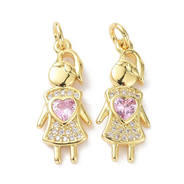 PandaHall Brass Pink Cubic Zirconia Pendant, with Jump Rings, Long-Lasting Plated, Lead Free & Cadmium Free, Children, Real 18K Gold Plated...
PandaHall Brass Pink Cubic Zirconia Pendant, with Jump Rings, Long-Lasting Plated, Lead Free & Cadmium Free, Children, Real 18K Gold Plated...