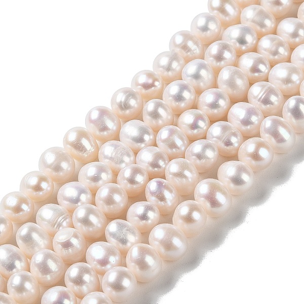 PandaHall Natural Cultured Freshwater Pearl Beads Strands, Potato, Grade 3A++, PapayaWhip, 8.5~9.5x7~8mm, Hole: 0.6mm, about 47pcs/strand..., Orange
PandaHall Natural Cultured Freshwater Pearl Beads Strands, Potato, Grade 3A++, PapayaWhip, 8.5~9.5x7~8mm, Hole: 0.6mm, about 47pcs/strand..., Orange