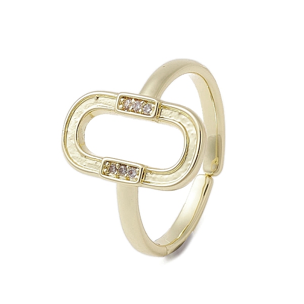 PandaHall Brass Adjustable Rings, with Cubic Zirconia, Oval, US Size 7 1/4(17.5mm) Brass+Cubic Zirconia Oval
PandaHall Brass Adjustable Rings, with Cubic Zirconia, Oval, US Size 7 1/4(17.5mm) Brass+Cubic Zirconia Oval