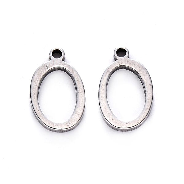 PandaHall 201 Stainless Steel Charms, Laser Cut, Stainless Steel Color, Letter.O, 12x9x1mm, Hole: 1mm 201 Stainless Steel Letter O
PandaHall 201 Stainless Steel Charms, Laser Cut, Stainless Steel Color, Letter.O, 12x9x1mm, Hole: 1mm 201 Stainless Steel Letter O