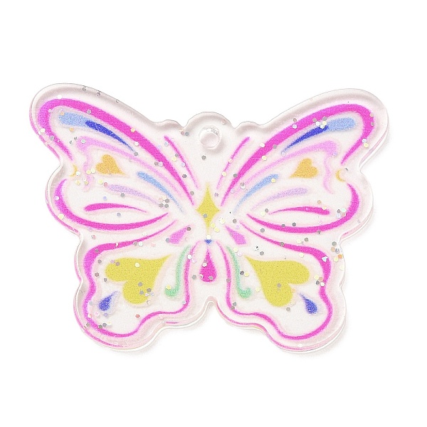 PandaHall Acrylic Pendants, Butterfly, Orchid, 28x37.5x1.5mm, Hole: 1.8mm Acrylic Butterfly Purple
PandaHall Acrylic Pendants, Butterfly, Orchid, 28x37.5x1.5mm, Hole: 1.8mm Acrylic Butterfly Purple
