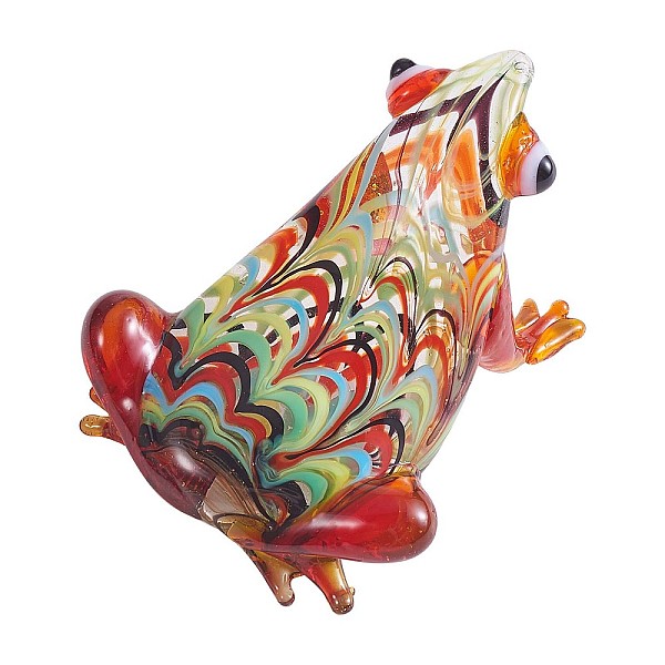 PandaHall Frog Figurines, Hand Blown Glass Frog Miniature Statues, Animals Frog Decor for Gardening Gifts Home, Colorful, 59x29x45mm Glass...
PandaHall Frog Figurines, Hand Blown Glass Frog Miniature Statues, Animals Frog Decor for Gardening Gifts Home, Colorful, 59x29x45mm Glass...