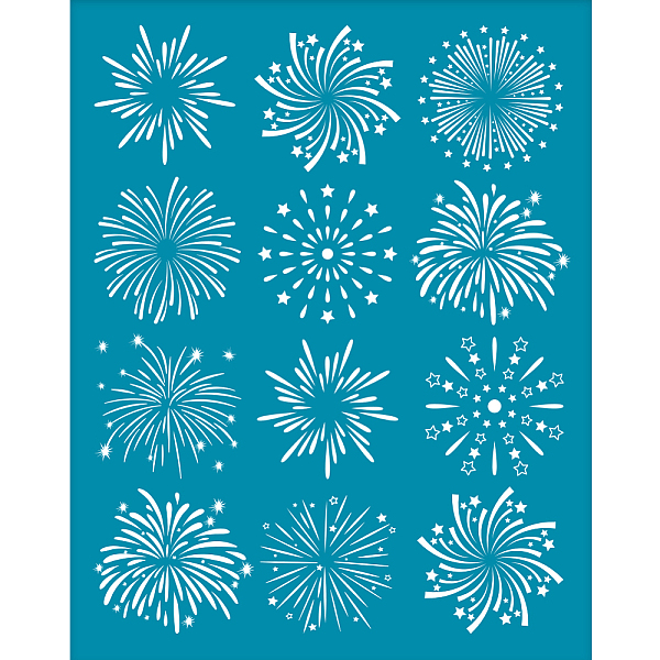PandaHall Silk Screen Printing Stencil, for Painting on Wood, DIY Decoration T-Shirt Fabric, Others, 100x127mm Nylon Others Cyan
PandaHall Silk Screen Printing Stencil, for Painting on Wood, DIY Decoration T-Shirt Fabric, Others, 100x127mm Nylon Others Cyan