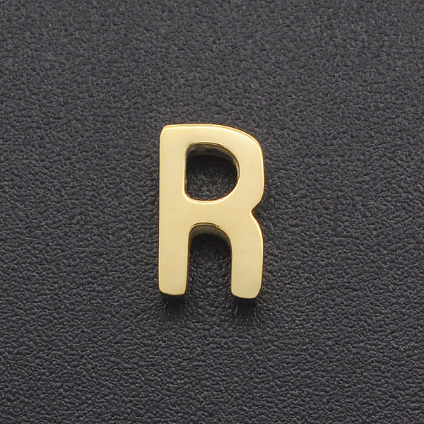 PandaHall 201 Stainless Steel Charms, for Simple Necklaces Making, Laser Cut, Letter, Golden, Letter.R, 8x4.5x3mm, Hole: 1.8mm 201 Stainless...
PandaHall 201 Stainless Steel Charms, for Simple Necklaces Making, Laser Cut, Letter, Golden, Letter.R, 8x4.5x3mm, Hole: 1.8mm 201 Stainless...