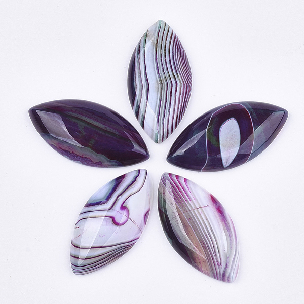 PandaHall Natural Brazilian Agate Cabochons, Dyed, Horse Eye, Indigo, 38~40x19~20x6~7mm Natural Agate Horse Eye Purple
PandaHall Natural Brazilian Agate Cabochons, Dyed, Horse Eye, Indigo, 38~40x19~20x6~7mm Natural Agate Horse Eye Purple